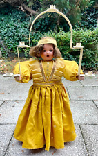 Lichterpuppe Lichterengel Puppe KWG 136 Erzgebirge SEHR ALT Höhe total 62cm