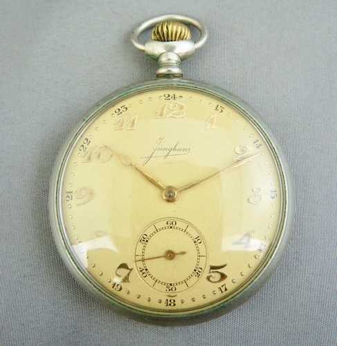 Alte taschenuhr junghans 33a - alte,