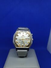 ORIENT Three Star Automatic 21 Jewels VINTAGE 70s Japan DayDate Working Top