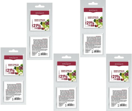 Set hefenährsalz weinhefe - set, hefenährsalz+