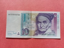 10 deutsche mark schein