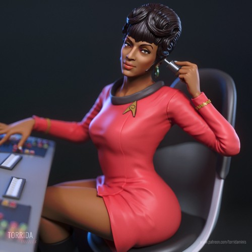 Ltd nyota uhura star trek - uhura,,