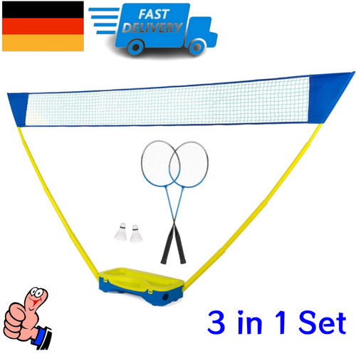 3in1 badminton netzständer - badminton, 2x