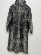 Karakul -Lamm Mantel Echter