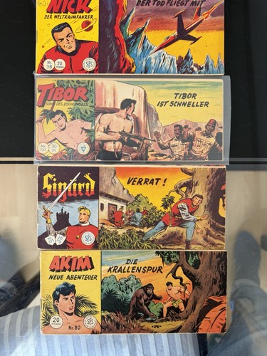 Original piccolo comics - 4x,