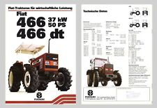 Fiat 466 466 dt Schlepper Traktor Original 1982