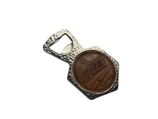 VW Volkswagenwerk Kassel Flaschenöffner Vintage Zur Erinnerung an d. Besuch 1985