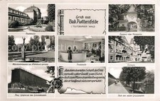 Bad Rothenfelde Badehaus Maerchenbrunnen Wittekind Sprudel Ponygespann Gradierwe