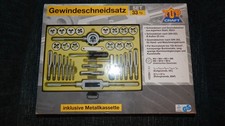 TOP CRAFT Gewindeschneider Satz 31 tlg. Fein Gewinde Schneider Bohrer Set, neu