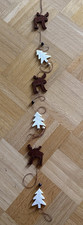 Girlande Weihnachten Weihnachtsgirlande Fensterschmuck Wandschmuck Elch Tanne