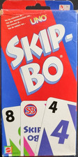 Skip-Bo Blaue Ausgabe von Mattel ab 7 Jahren vollständig