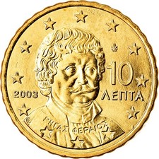 Griechenland, 10 Euro Cent