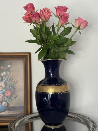 Königlich blaue kobalt - königlich-blaue, kobalt-vase
