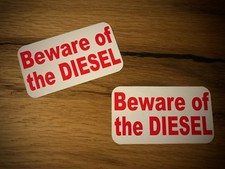 2x DIESEL Aufkleber Umweltzone