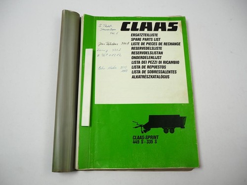 Claas sprint 335s - claas,