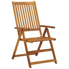 Set of 4 Folding Patio Chairs