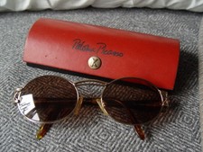 Kultige Sonnenbrille Paloma Picasso Damen Vintage incl Leder-Etui neuwertig!!