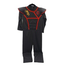 Aomig Ninjaanzug Kinder Schwarz Jungen Mädchen Kostüm Halloween Ninjasterne