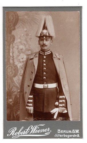 Cdv foto garde - cdv, garde-grenadier