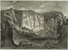 FOLTZ (19.Jhd) nach HÖFLE (19.Jhd), Ansicht von Feldsee, Feldberg, Sst.