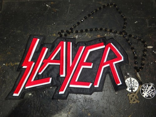 Slayer thrash metal backpatch - slayer,