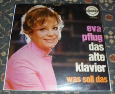 Eva Pflug (Schauspielerin) : Das alte Klavier,Resono,7",im Bildcover