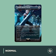 MTG | Cloud's Buster Sword | FINAL FANTASY x SECRET LAIR | NM | EN