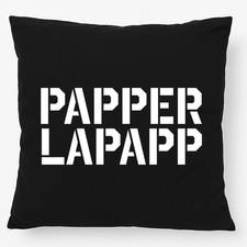Kissen papperlapapp schriftzug - kissen,