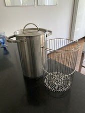 Edelstahl-Spargeltopf Einsatz