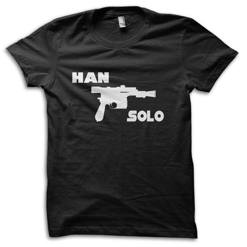 Han solo blaster - han, parodie