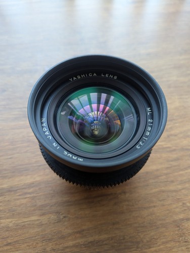Yashica 21mm 5 mit ef - yashica, ml