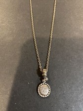 Echt PANDORA Sterlingsilber Großmutter Charm Anhänger Halskette