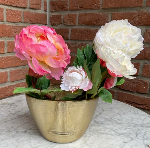 Vase gold bronze home - vase,