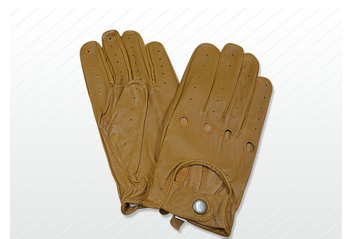 Fahrhandschuhe leder vintage - leder,
