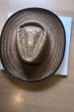 Original PIERO HELLBRAUNER MODA PANAMA HUT Wie neu