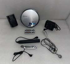 Tragbarer CD Player Panasonic SL-CT810 Silber MP3 Portable High Mat Neuwertig ✅