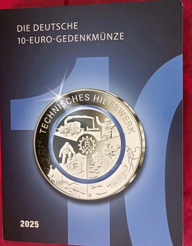 Thw deutschland 10 euro - thw, 5
