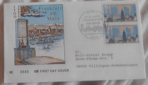 Bund fdc 1721 1200 - 1721,