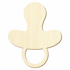 Holz BabySchnuller - Deko
