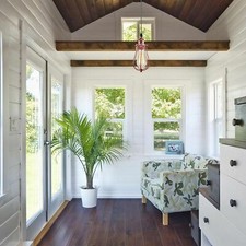 Vintage Deckenlampe Rose