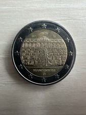 2-Euro-Gedenkmünze 2020 - Brandenburg (Schloss Sanssouci) - Prägestätte D 
