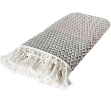 Wohndecke Kuscheldecke 150x200 cm, 100% Baumwolle gestrickt, Dana, nielsen HOME