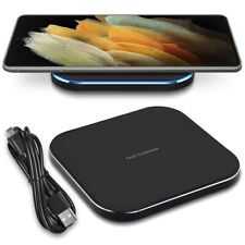 QI Ladegerät für Samsung Galaxy S25 S24 S23 S22 Plus Ultra kabellos Ladestation