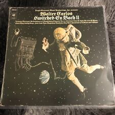 12''LP Walter Carlos Switched-On Bach II Moog Synthesizer 1974 Schallplatte CBS