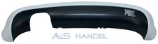 Original Audi A3 8P Spoiler Diffusor Heckstoßstange Weiß Grau Hinten 8P4807521E