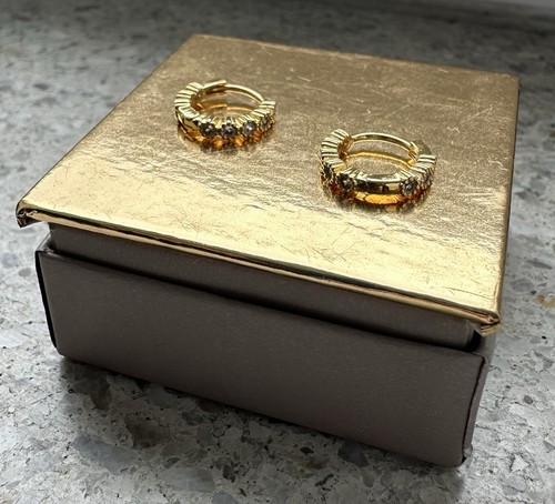 Mini creolen 18k - mini-creolen, vergoldet