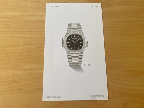 Folleto dossier sheet - folleto, patek
