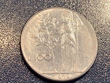 Münze, Italien, 100 Lire