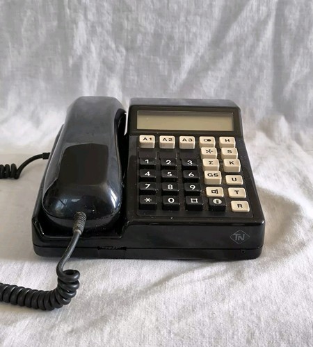 Vintage telefon reihenapparat - vintage,