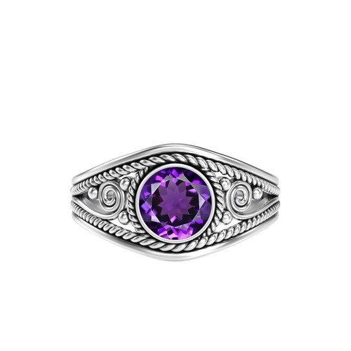 Amethyst edelstein handmade - amethyst,